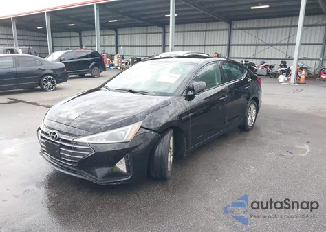 2019 Hyundai Elantra Sel из США, поврежденный, VIN 5NPD84LF9KH420850